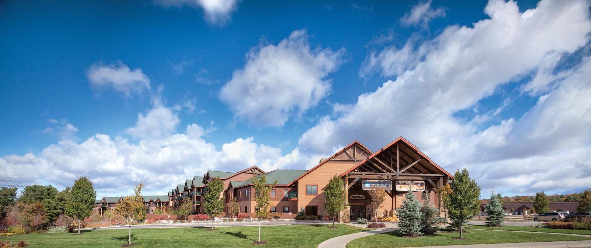 Club Wyndham Glacier Canyon Wisconsin Dells Exterior photo